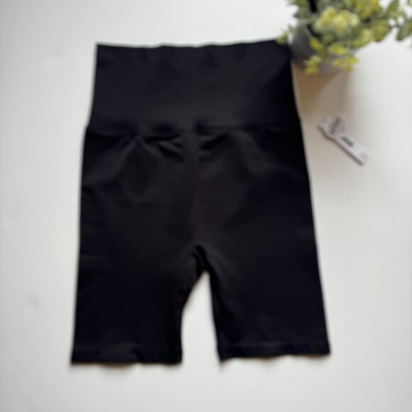 PINK Victoria's Secret Black Flip It Reversible Bike Shorts New With Tags Sizes - Picture 7 of 8